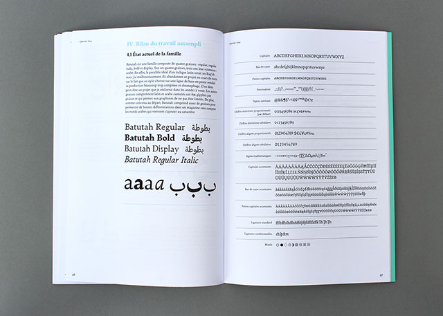 glyph set alphabet latin arabic typeface esad amiens